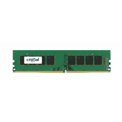 Memoria Crucial CT8G4DFS824A, 8GB, DDR4, 2400 MHz, PC4-19200, CL17, non-ECC, 1.2V.