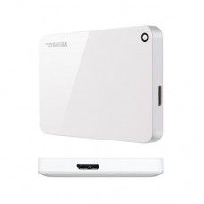 Disco duro externo Toshiba Canvio Advance, 1TB, USB 3.0, 2.5", Blanco.