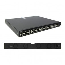 Switch Dell X1052P, 48 RJ-45 GbE, 4 puertos SFP+ 10GbE, PoE+, Smart Web Managed, 1RU.
