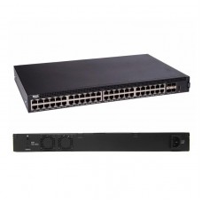 Switch Dell X1052, 48 RJ-45 GbE, 4 puertos SFP+ 10GbE, Smart Web Managed, 1RU.