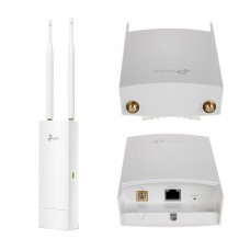 Access Point TP-Link EAP110-Outdoor, 300 Mbps, 2.4 GHz, 802.11b/g/n, 3dBi, PoE.