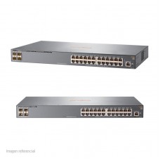 Switch Gigabit Ethernet HPE Aruba 2540, 24 RJ-45 GbE, 4 SFP+ 1/10 GbE.