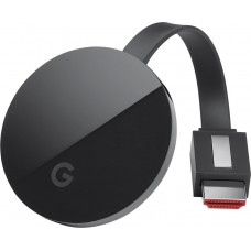 Google Chromecast Ultra UHD 4K HDMI Streaming Media Player, Black.