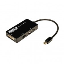 Convertidor Tripp-Lite P137-06N-HDV, de Mini DisplayPort o Thunderbolt a VGA / DVI / HDMI.