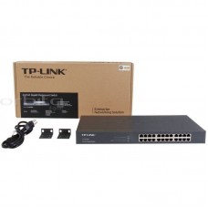 Switch TP-Link TL-SG1024, 24 RJ-45 GbE (10/100/1000 Mbps), auto-voltaje.