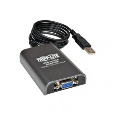 Adaptador para Doble Monitor Tripp-Lite U244-001-VGA-R, USB 2.0 a VGA,1920x1080 (1080p).