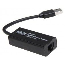 Adaptador de red Trippe-Lite U336-000-R, USB 3.0 SuperSpeed a Gigabit Ethernet.