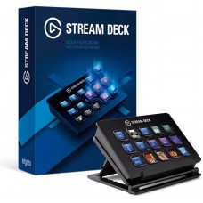 Teclado stream deck elgato 10GAA9901, 15 teclas LCD personalizables, USB, Negro.