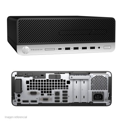 Computadora HP Prodesk 600 G4 SFF, Intel Core i7-8700 3.20GHz, 8GB DDR4, 1TB SATA.