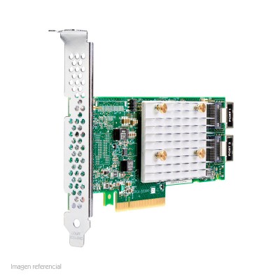 Tarjeta controladora HPE Smart Array E208i-p SR Gen10, SAS / SATA, PCIe 3.0 x8, RAID.