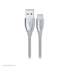 Cable Energizer USB a USB Type-C, para carga y transferencia de datos. 1.20 mts.