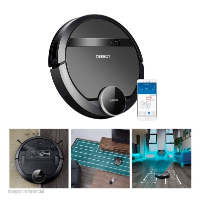 Robot Aspirador Inteligente Ecovacs DEEBOT 901, Wi-Fi, Compatible con Google Home y Alexa