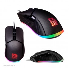 Mouse óptico Gamer Ttesports Iris RGB, 5k dpi, RGB, 6 botones, USB