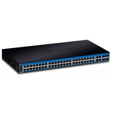 Switch TRENDnet TEG-524WS, Web Smart Gigabit de 52 puertos 4 SFP