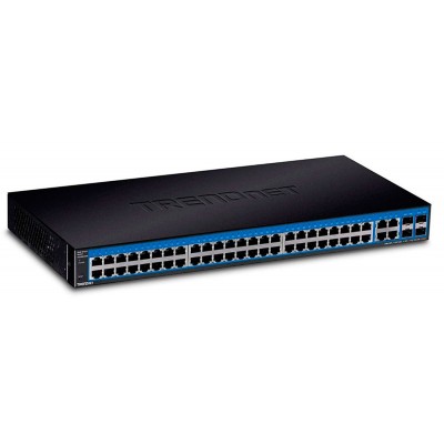 Switch TRENDnet TEG-524WS, Web Smart Gigabit de 52 puertos 4 SFP