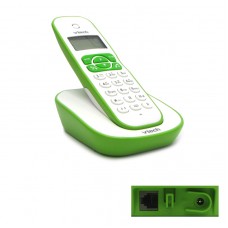 Teléfono digital inalámbrico Vtech VT220R, 2.4 GHz, Altavoz, pantalla iluminada.