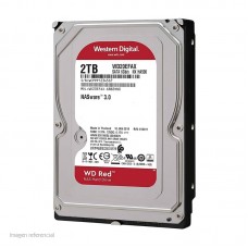 Disco duro Western Digital WD Red, 2TB, SATA 6.0 Gb/s, 256 MB Cache, 5400 RPM, 3.5".