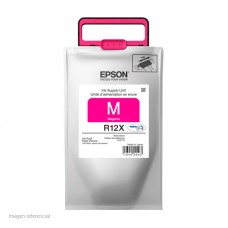 Bolsa de tinta EPSON TR12X320-AL, color magenta.