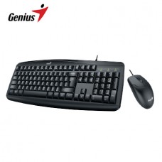 Teclado Genius + Mouse Km-200 Black 