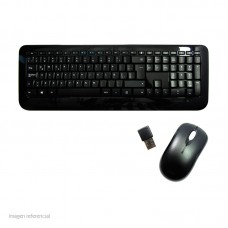 Kit de teclado y mouse inalámbrico Microsoft Desktop 850, USB, 2.4GHz, negro