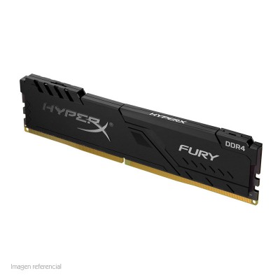 Memoria Kingston HyperX Fury, 16GB, DDR4, 3200 MHz, PC4-25600, CL-16, 1.35V.