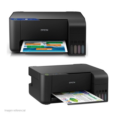 Multifuncional de tinta Epson EcoTank L3110, imprime/escanea/copia, USB.