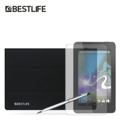 Funda + Lapiz + Screen Protector Bestlife P/tablet 7" Black