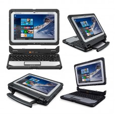 Notebook Panasonic ToughBook CF‐20, 10.1" Touch, Intel Core i5-7Y57 1.20GHz, 8GB DDR3L, 256 SSD