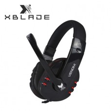 Audifono C/microf. Xblade Gaming Venom Hg8311 Black/red