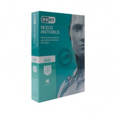 Software antivirus Eset Nod32, Edición 2020, 3PC, Presentación en caja.