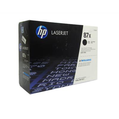 Cartucho de Tóner HP LaserJet 87X de alta capacidad, Color Negro.