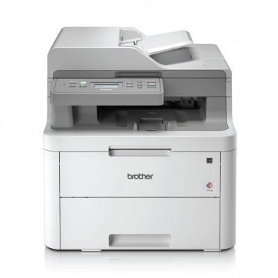 Impresora Brother Multifuncional Láser Color DCP-L3551CDW