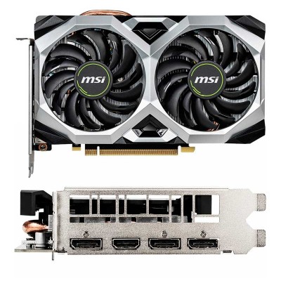 Tarjeta de video MSI Nvidia GeForce GTX 1660 Ti Ventus XS, 6GB GDDR6 192-bit, PCI-e 3.0.
