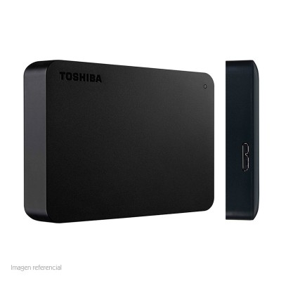 Disco duro externo Toshiba Canvio Basics, 4TB, USB 3.0.