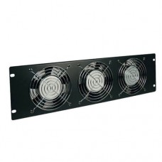 Panel de ventilación Tripp-Lite SmartTrack Series SRXFAN3U, 3 Fan de 4", 220V, 3U.