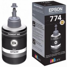 Botella de tinta Epson T774120, 140ml, Negro