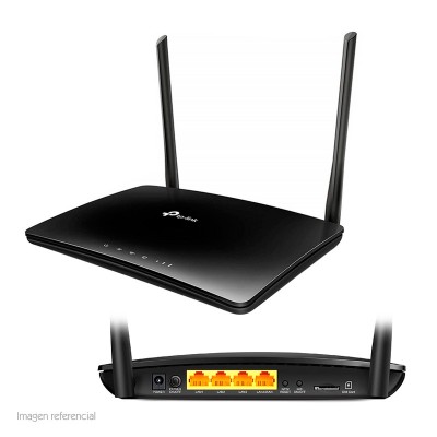 Router 4G LTE Ethernet Wireless TP-Link TL-MR6400 APAC, 300 Mbps, 2.4 GHz, SIM