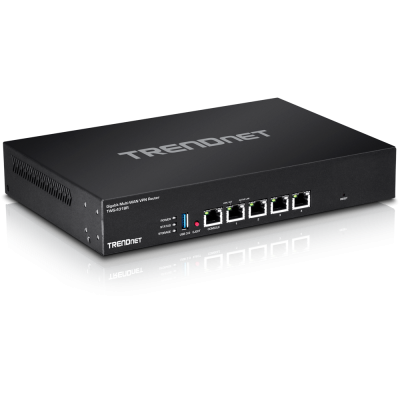Business Router Trendnet TWG-431BR.  VPN Gigabit Multi-Wan 4puertos gigabit,1puerto usb 3.0 y 1 rj45 puerto de consola
