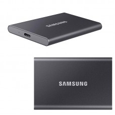 SSD externo portatil Samsung T7, 500GB, USB 3.2 Tipo-C.