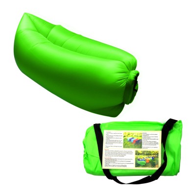 Sofa inflable Portatil Intense Device, Verde.
