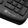Teclado Klip Xtreme Keyboard Wired ergonómico USB