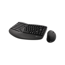 Teclado Klip Xtreme Dúo inalámbrico de teclado y mouse con diseño ergonómico