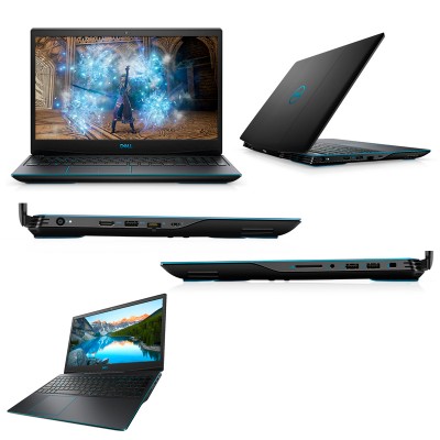 Notebook Dell G3 3500, 15.6" FHD, i5-10300H, 8GB,  256GB SSD+1TB HD