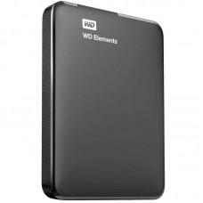 Disco duro externo Western Digital Elements Portable, 2 TB, USB 3.0, negro.
