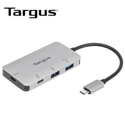 Hub USB-C Targus ACH228USZ, 2*USB-A, 2*USB-C, 100W