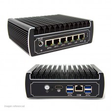 Firewall FW6C Barebone Intel Core i5-7200U DC, 6 x Ethernet Intel Gigabit 82583V, USB 3.0.