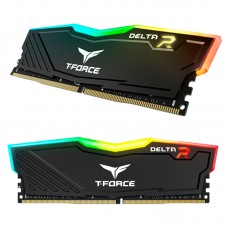 Memoria T-Force Delta RGB, 8GB, DDR4, 3200 MHz, CL-16 -20-20-40, 1.35v