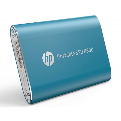SSD externo HP P500, 120GB, Blue, USB-C