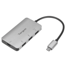 Hub USB-C Targus ACH229USZ,  3* USB-A , 1*USB-C, 100W
