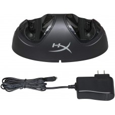 Estación de carga HyperX ChargePlay Duo para controles PS4, negro, 100-240V.
